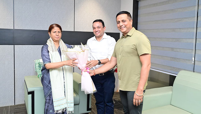 Assam Tourism Dev Corp MD meets Tourism Minister